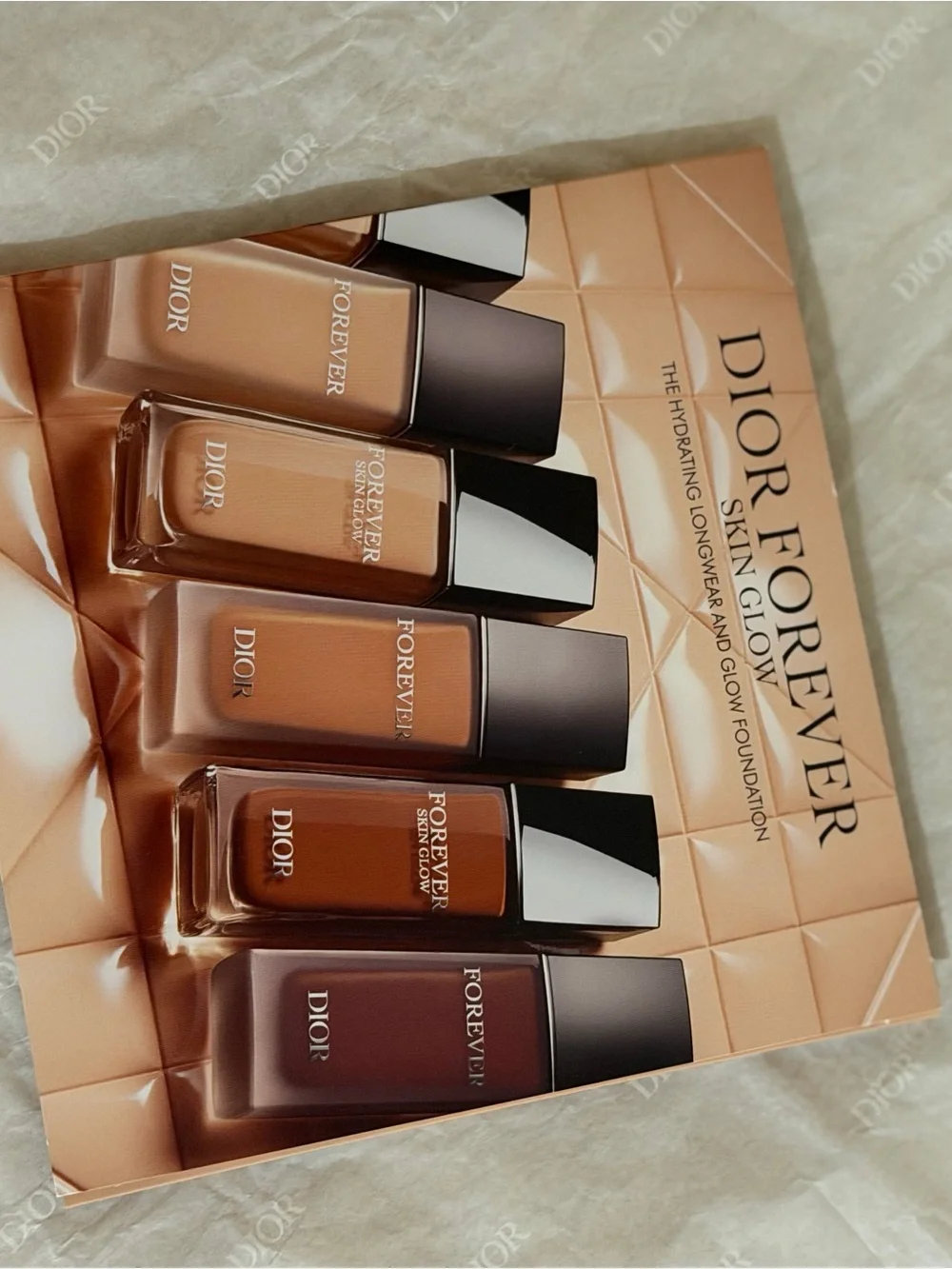Dior Forever Skin Glow Foundation Kit - 9 Neutral Beige Shades